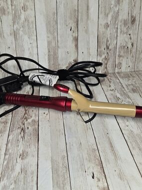 Ultra CHI Red 1" Ceramic Curling Iron GS6265 Tested
